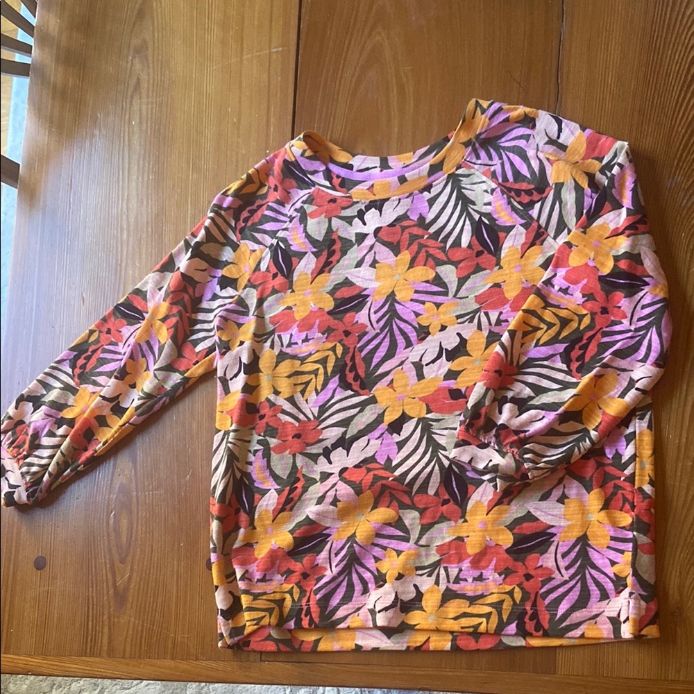 Floral Long Sleeve Top